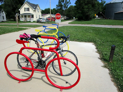 Center Point bike rack.