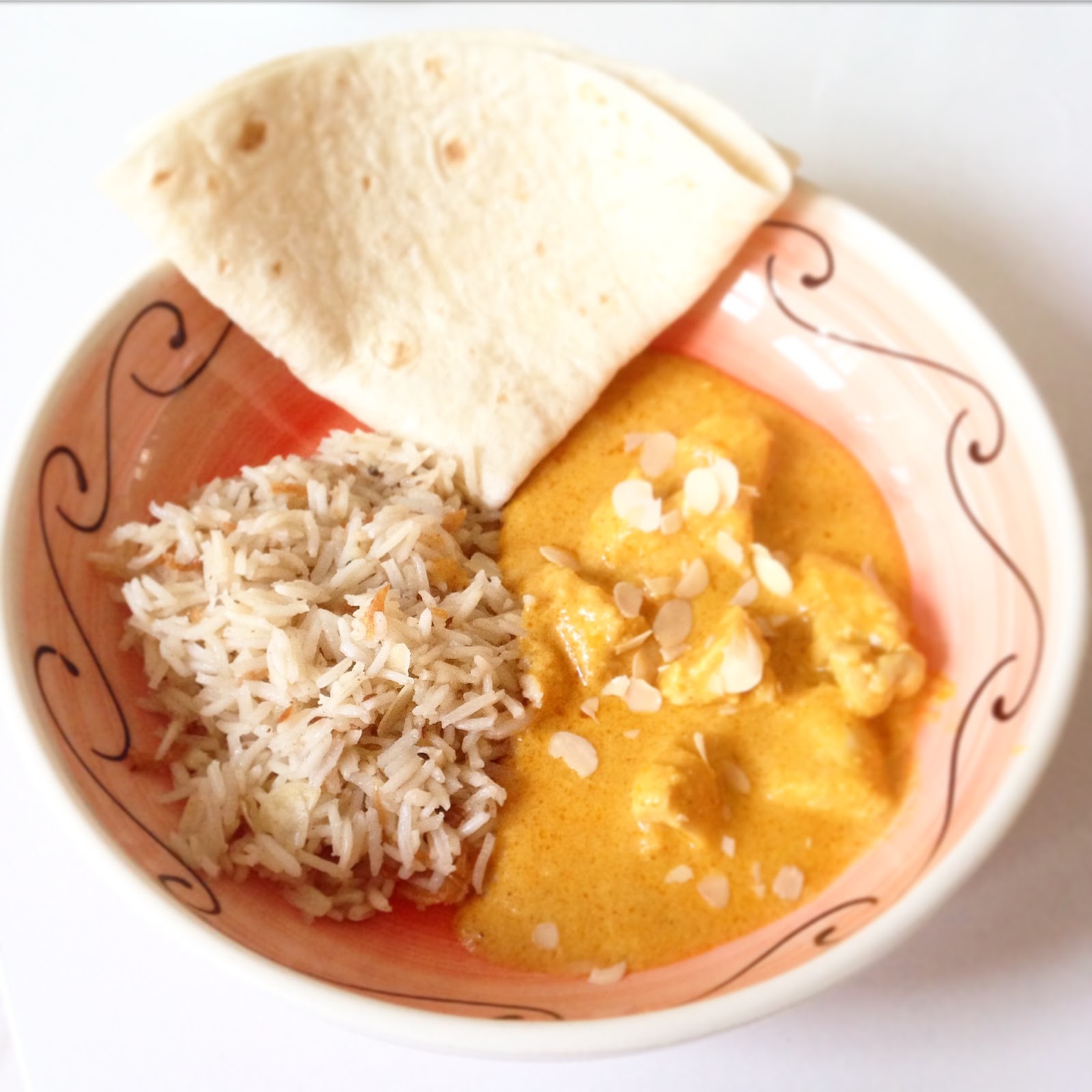 Indian Takeaway Chicken Korma curry The Little Cookie