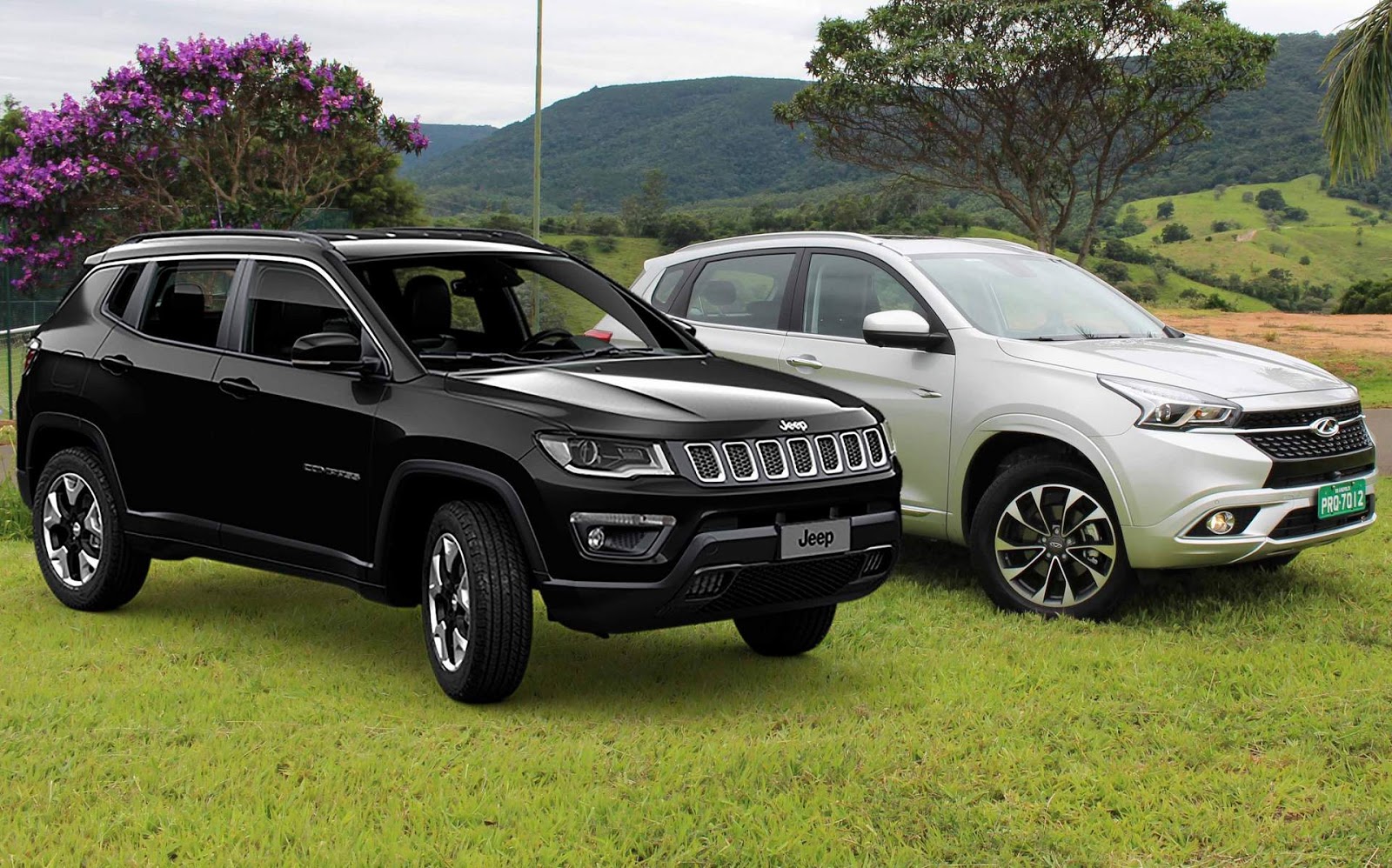 Jeep Compass x Chery Tiggo 7 2019 comparativo preços