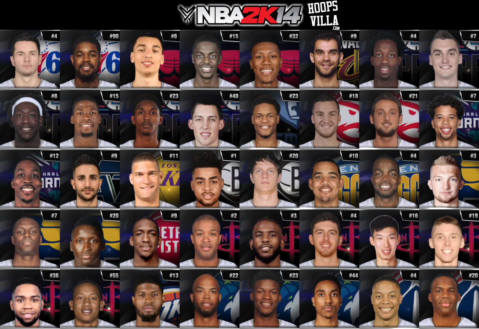 NBA 2k14 Ultimate Roster Update v9.0 July 4th, 2017