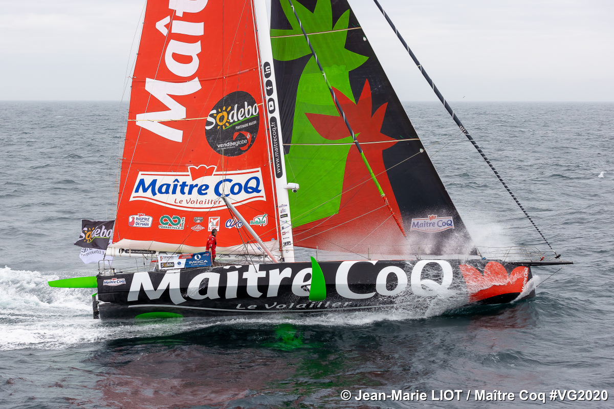 Yannick Bestaven et Thomas Ruyant se font la malle sur le Vendée Globe