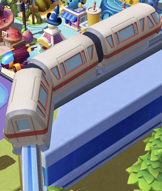 Monorail Tomorrowland Disney Magic Kingdoms Game