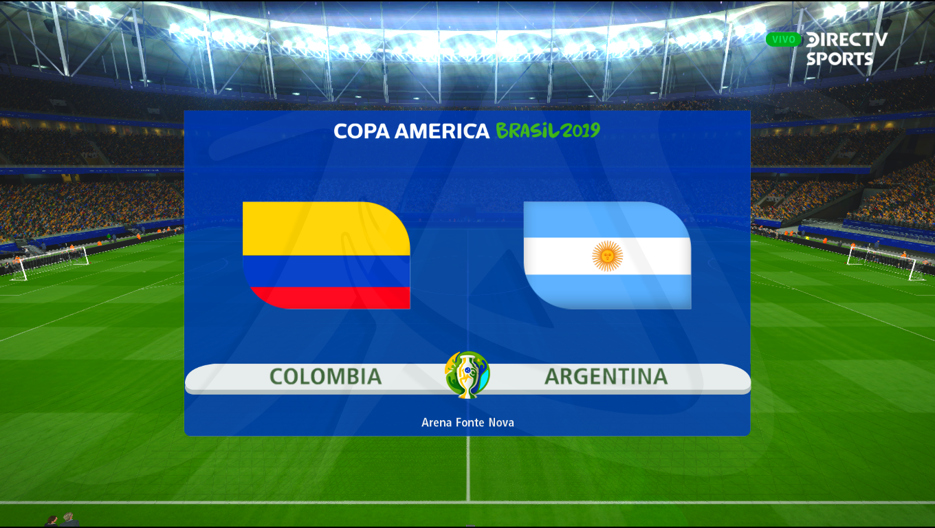 Scoreboard Copa America PES 2017