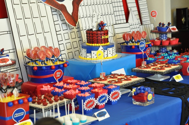 Festa homem aranha 50 Ideias para festa do Homem Aranha