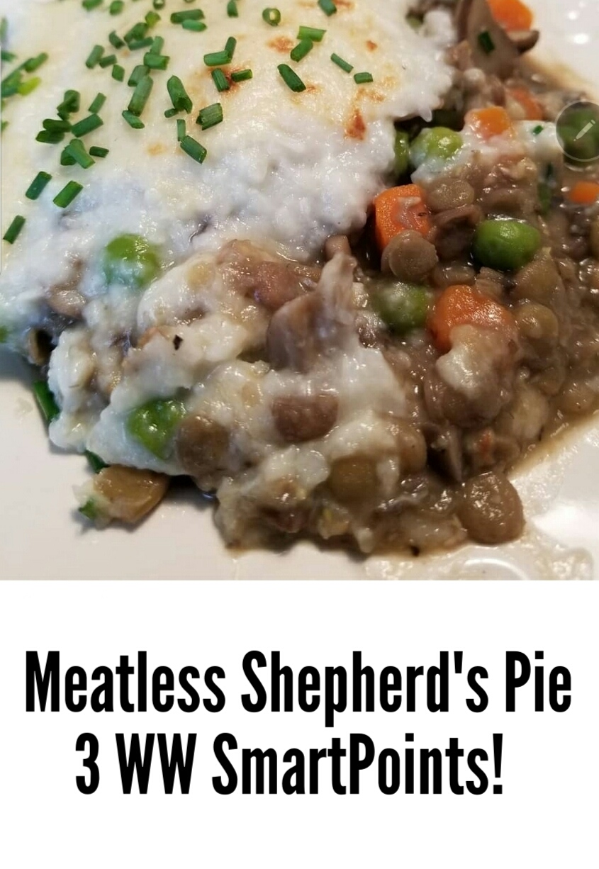 Freakin' Flabuless Meatless Shepherd's Pie for 3 Weight Watchers Smart