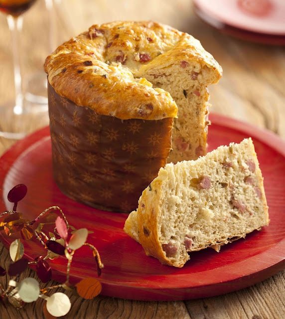 receita de panetone salgado