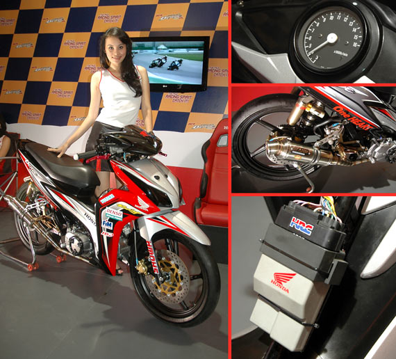 Modif honda blade 110R manufacturer style FaktaRakyat