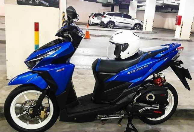 Modifikasi Vario 150 Warna Biru Polos, Original, Metalik, Navy, Tosca