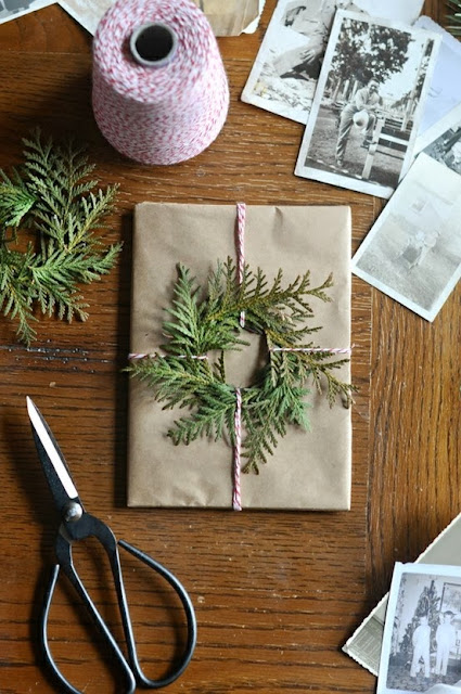 handmade wrapping paper