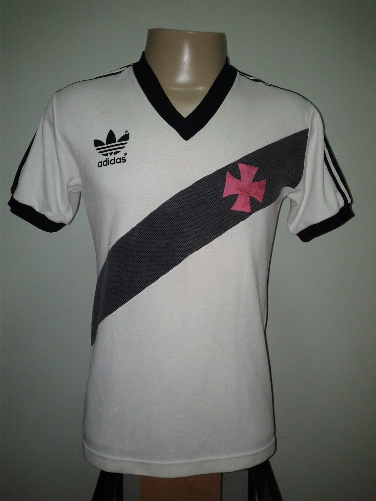 Camisa do Vasco da Gama 1986- Adidas (3B-RIO) - FJV Pindaré MA