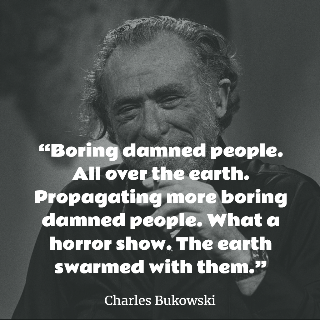 Top Charles Bukowski inspiring Image Quotes and Sayings