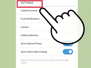 Cara Menghubungkan Instagram Ke Facebook 4. Cara menghubungkan instagram ke facebook