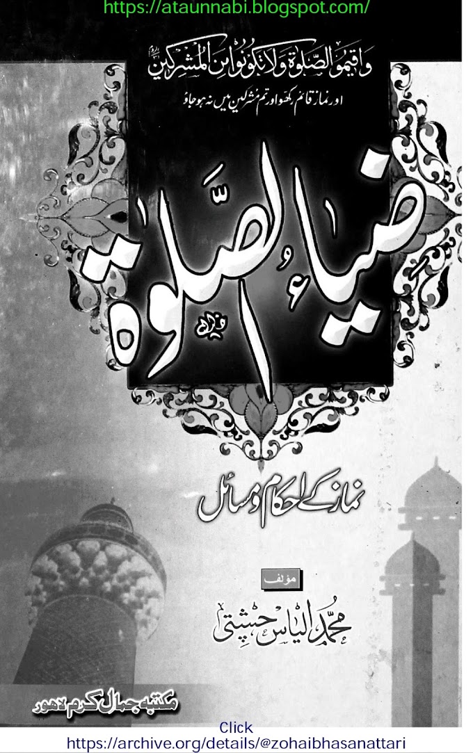 Zia Us Salaat Namaz Ke Ahkam O Masail/ ضیاء الصلوة نماز کے احکام و مسائل by مولانا محمد الیاس چشتی