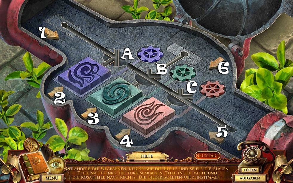 Dreamers Walkthroughs: Lösung: Questerium - Sinister Trinity Sammleredition