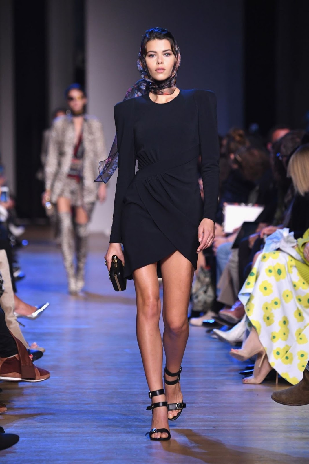 Model Crush: Georgia Fowler walks Elie Saab
