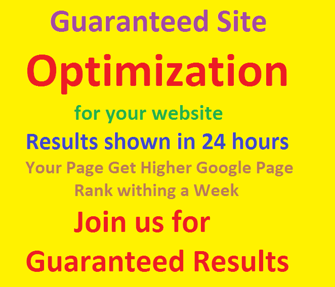 Guaranteed site Optimization