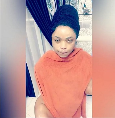 Welcome To Oghenemaga Otewu S Blog Photos Bobrisky Poses With No Underwear To Deny Claims Hips