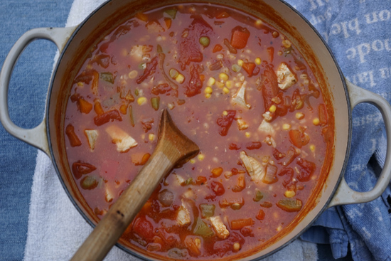 Vegetable Barley and Chicken Chowder Vegetable Barley and Chicken Chowder