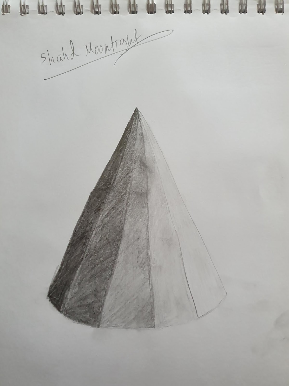 Shahd Moonlight كراسة الاسكتش الخاصه بي لرسم بالرصاص My Sketchbook For Drawing Exercises