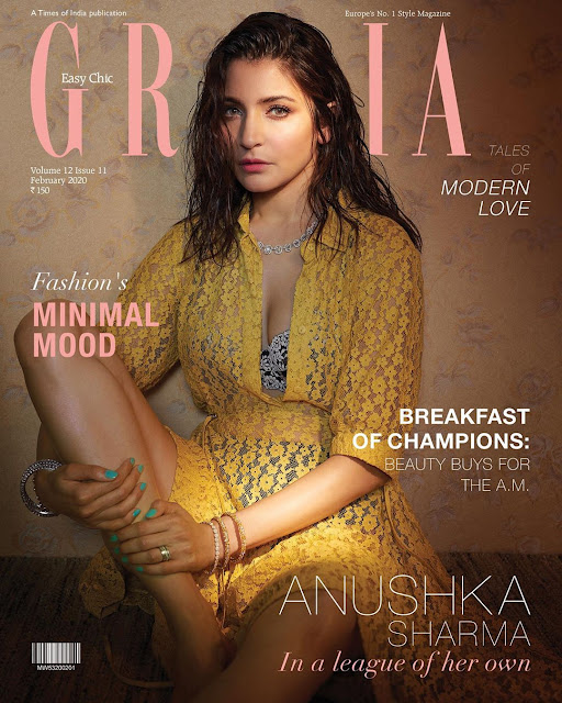 Anushka Sharma Hot Pics From Grazia India Magazine