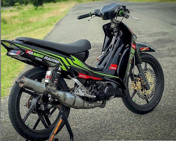 Modifikasi Fiz R Warna Hitam Orignal, Polos, Metalik, Doff Dll - racing 48