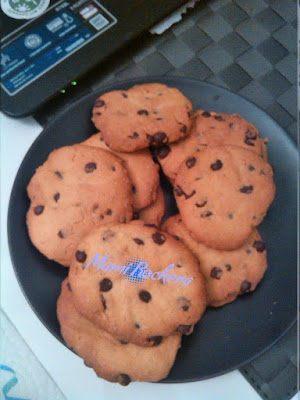 Receta de cookies.