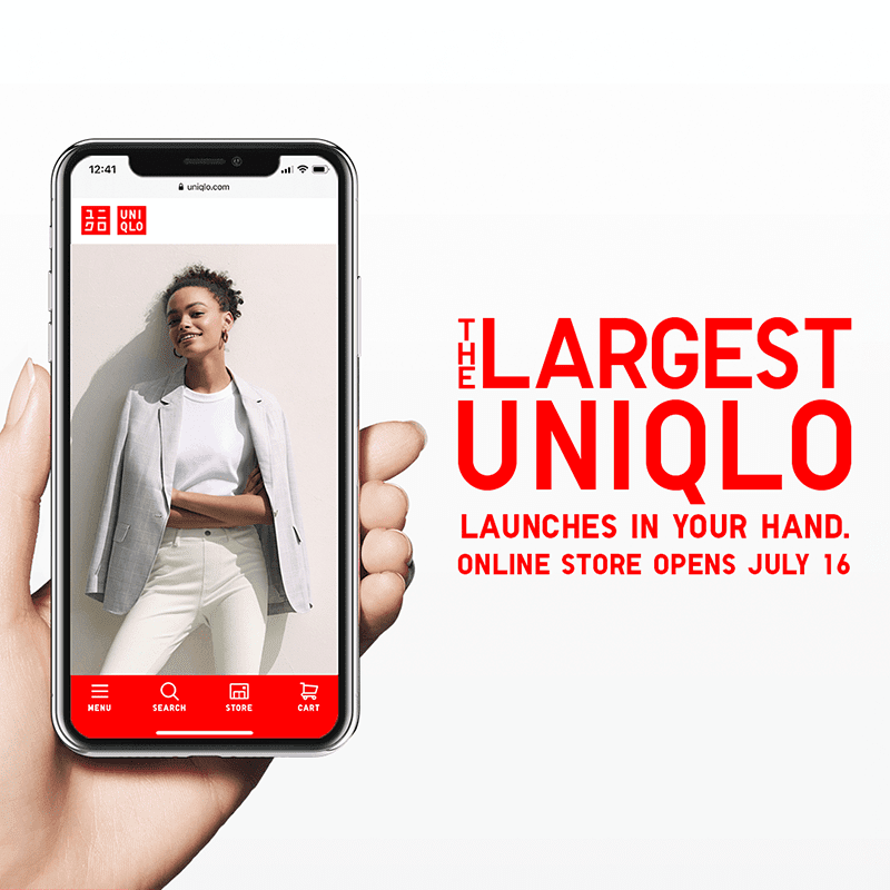 UNIQLO to open its online store on July 16