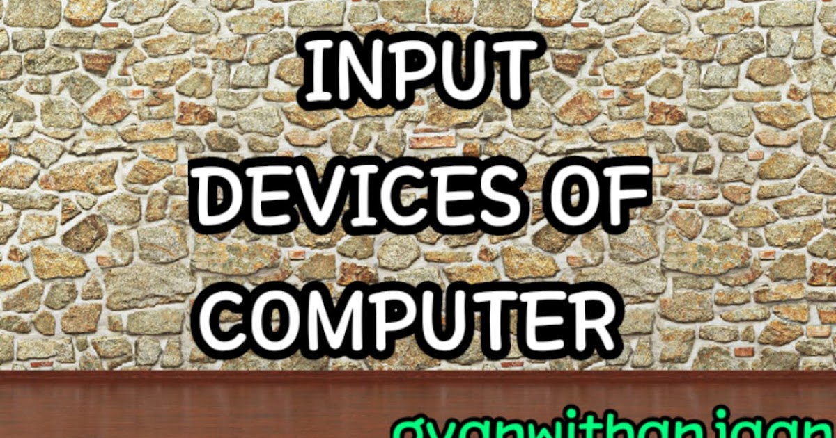 INPUT DEVICES OF COMPUTER , ( IN BASIC ENGLISH )