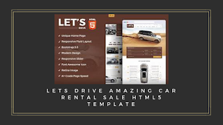 Lets Drive Amazing Car Rental Sale HTML5 Template.png