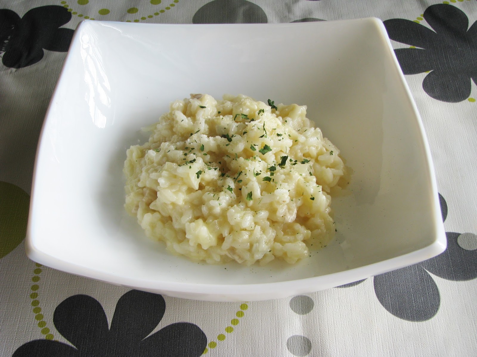 Recetas para cocinillas Risotto cuatro quesos