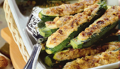 Zucchine ripiene al forno