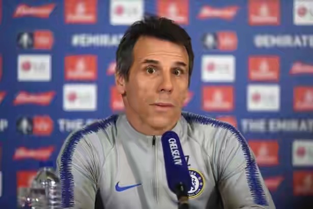 Why Zola will not sit with Sarri during Malmo, Manchester City matches