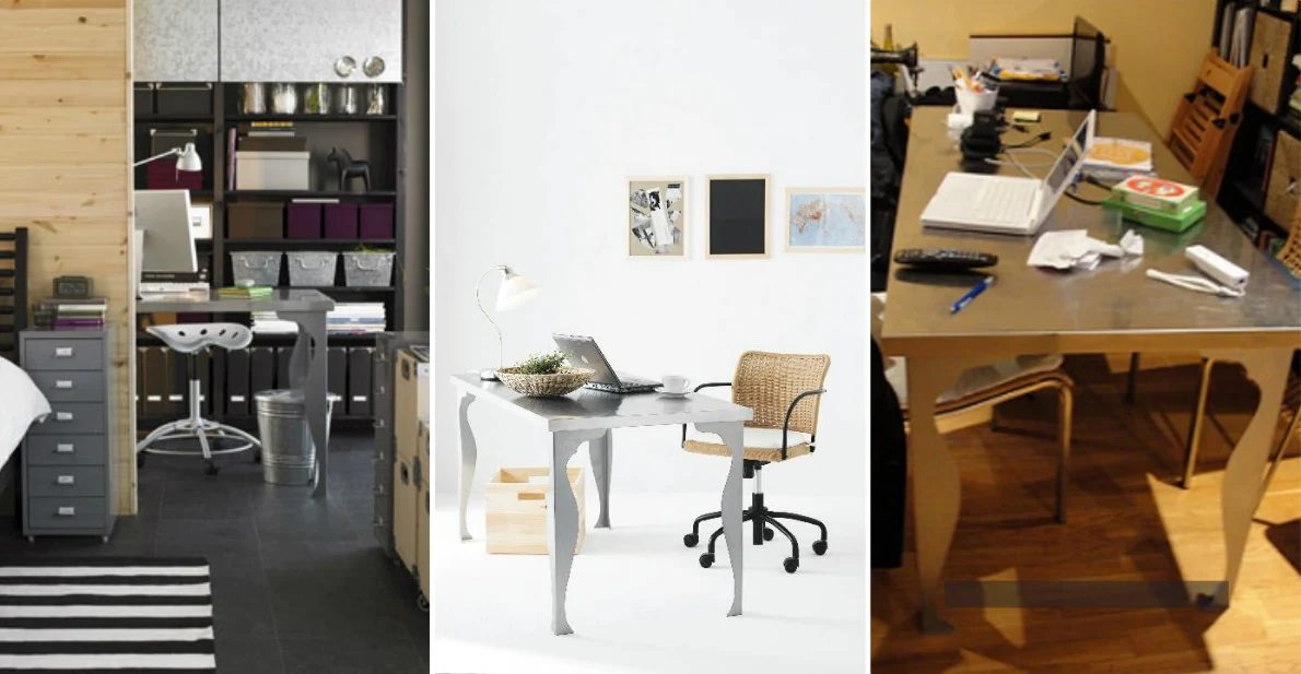 CRAIGSLIST Sexy IKEA Table is a Real Stainless 'Steal' (+5 hacks