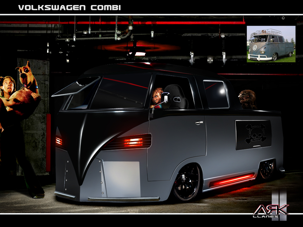 Virtual Tuning Design by ARK-Llanes: VW Combi Panel