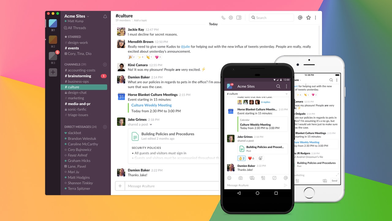 slack download chat