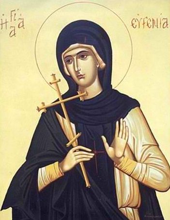 Αγία Ευγενία η Οσιοπαρθενομάρτυς