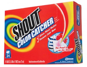 Free Sample of Shout Color Catcher