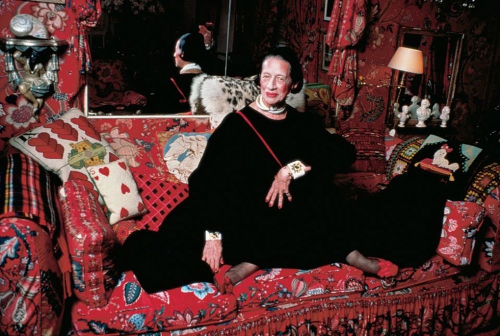 Garden in Hell Inside Diana Vreeland’s Glossy Red Apartment in New
