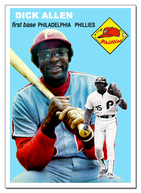 Dick Allen Hall of Fame 1954 Topps Dick Allen Phillies