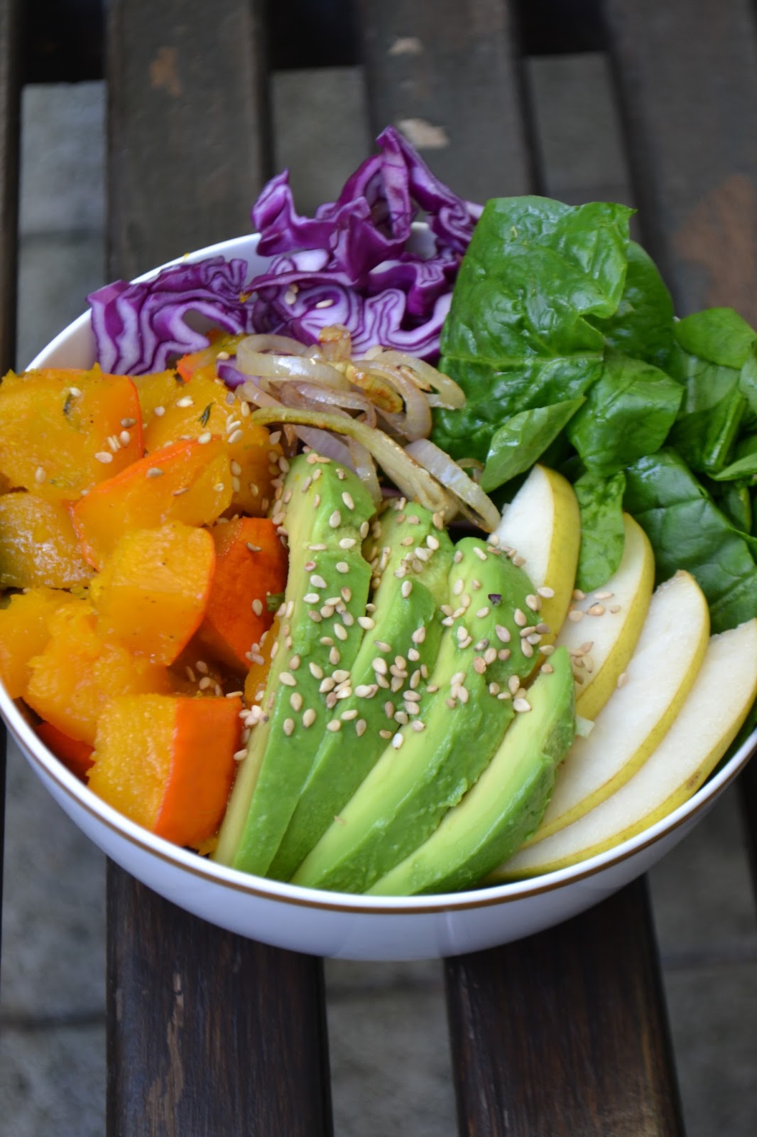 Savoury Wednesday Quinoa Pumpkin Bowl (Deutsch & English) The Recipe