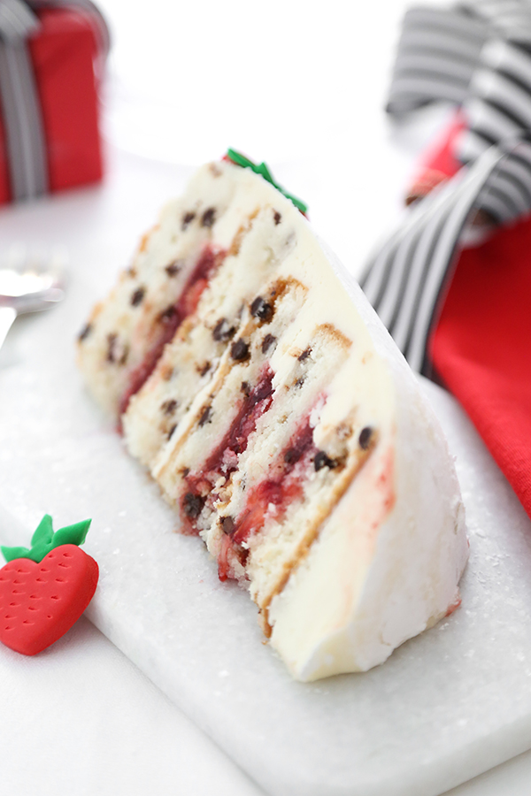 Strawberry Chocolate Chip Love Spell Cake Strawberry Chocolate Chip Love Spell Cake