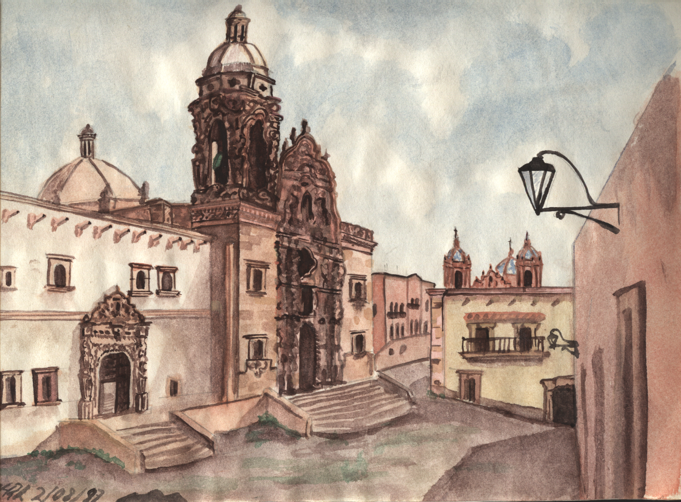 Bernardo del Hoyo Calzada Línea del tiempo en Zacatecas.