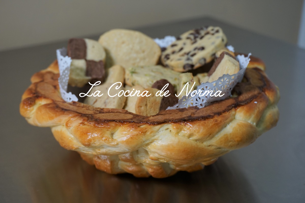 CANASTA DE PAN ¡¡UN HERMOSO DETALLE!! La Cocina de Norma