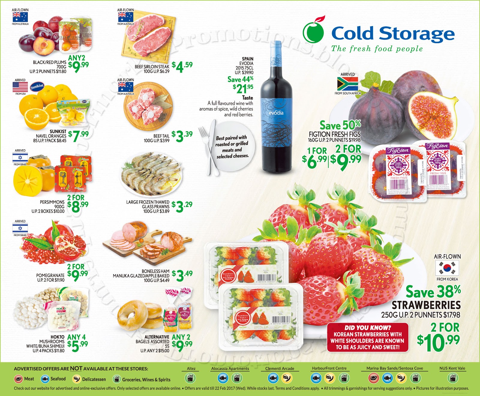 Cold Storage Weekly Promotion 17 22 February 2017 Supermarket