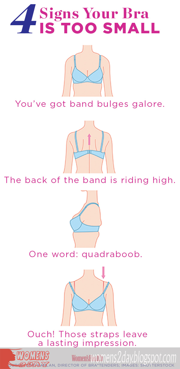 women 2 day 7 Signs You Need to Try Another Bra Siz Womens2Day