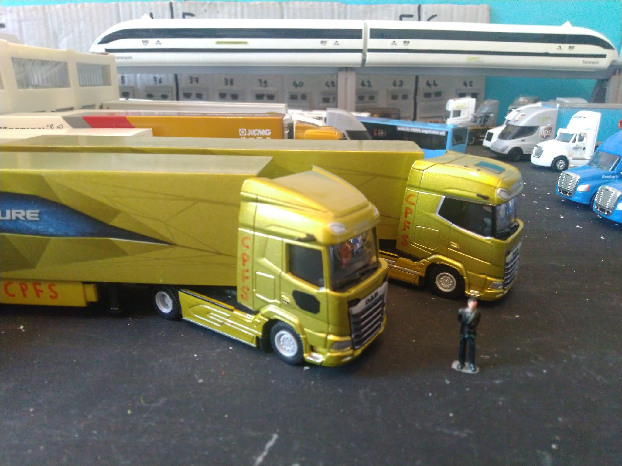 CarPro Transport DAF XF / XG 2022 World Premiere 1/87 Ho model diecast CPFS CarPro Transport
