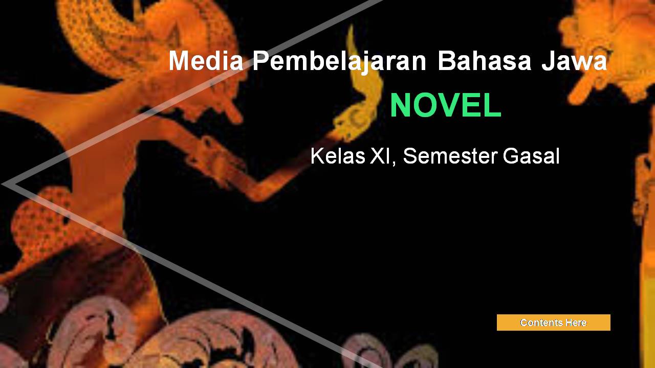 Materi Novel Bahasa Jawa Kelas Xi Semester Gasal Www Harrywidhiarto Com