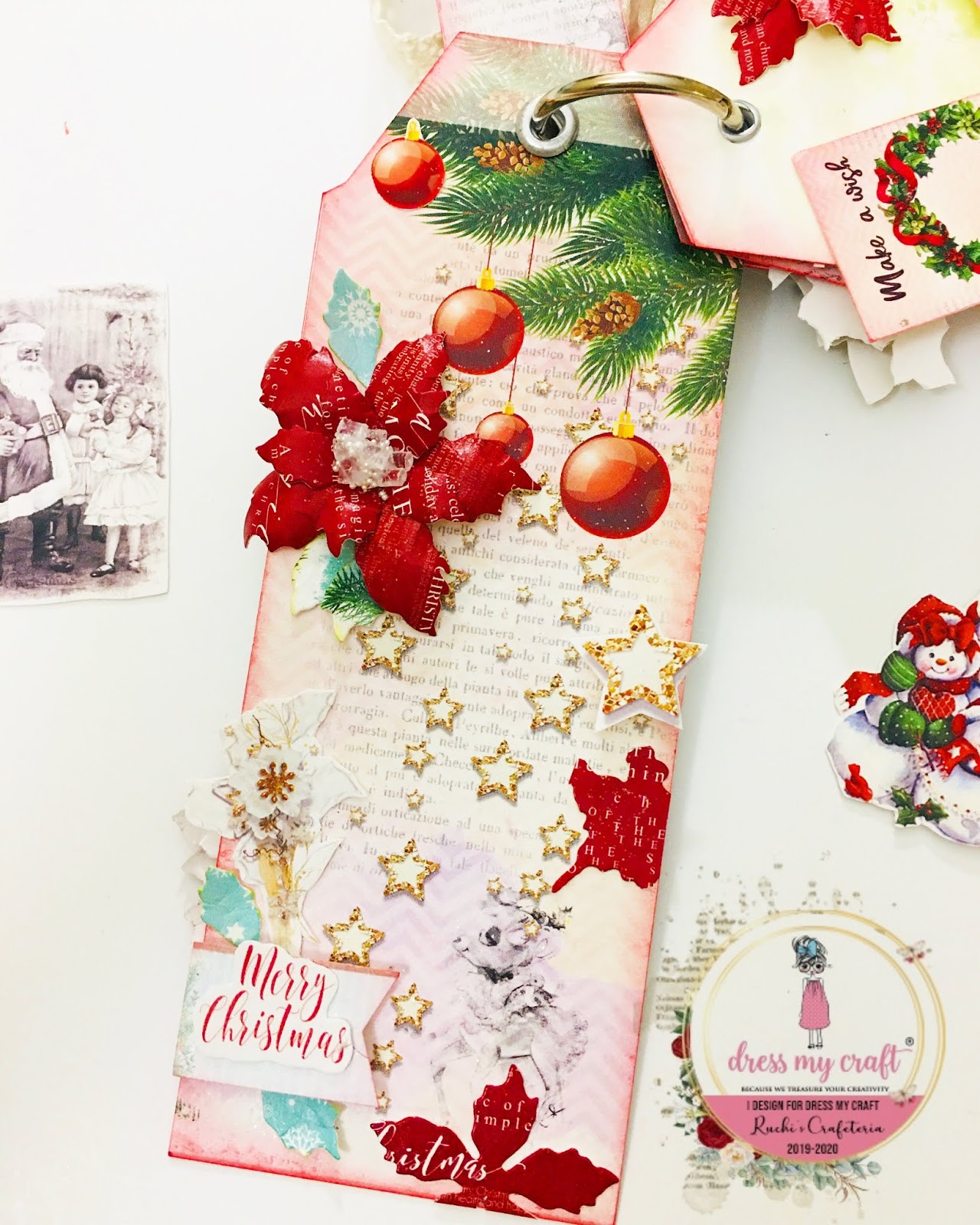 Dress My Craft Christmas Celebrations With 'Christmas Bells' Paper