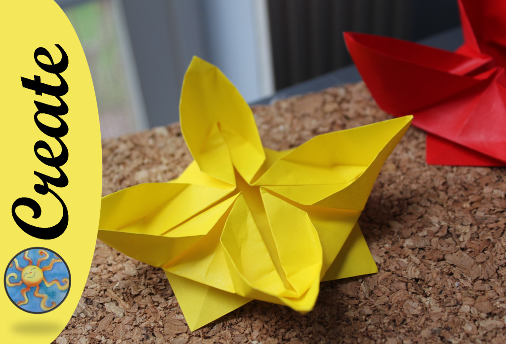 How to Make an Origami Flower Water Lily