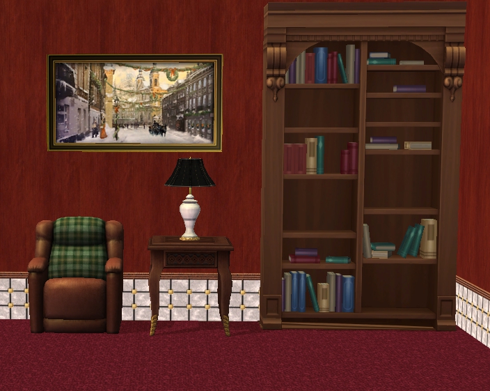 TheNinthWaveSims The Sims 2 The Sims 4 Get To Work Bookcase For The Sims 2